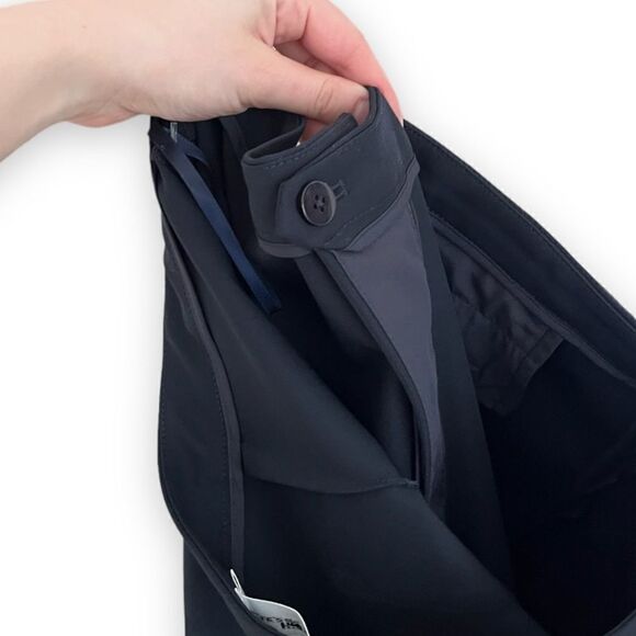 THE RESET | Black Slim Straight Trousers (L) - Picture 4 of 5